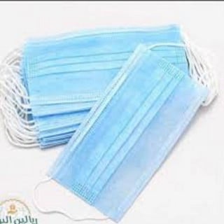 كمامة 3 طبقات كرتون 2000 حبه