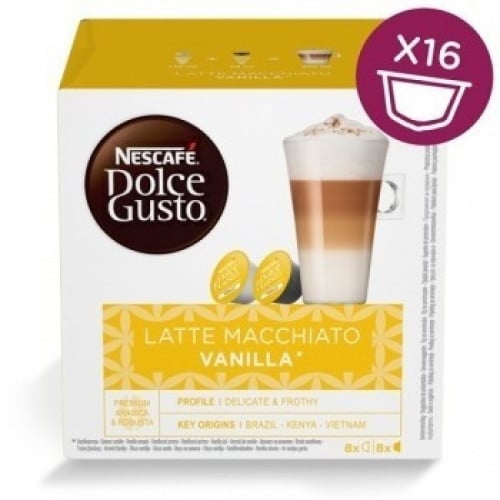 كبسولات لاتيه فانيلا دولتشي غوستو