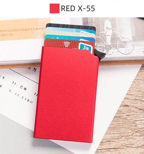 ( 6 قطع ) محافظ بطاقات مزودة بتقنية RFID ضد السرقة...