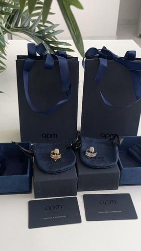 خاتم apm ذهبي او فضي