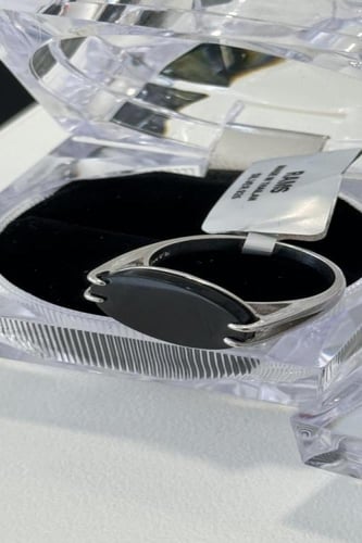 خاتم رجالي فضه 925