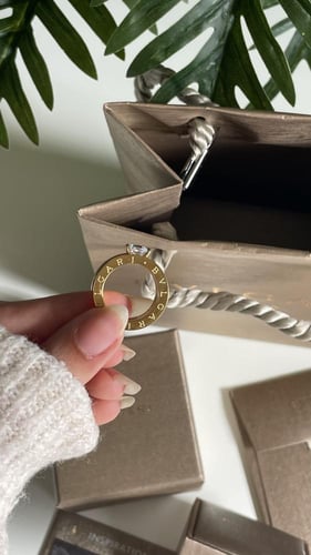 خاتم بولغري ذهبي