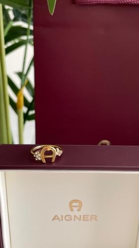 خاتم اقنر ذهبي