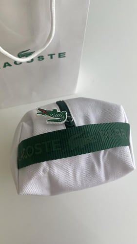 شنطه يد لاكوست( قماش) مع كيس