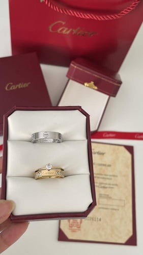 خاتم كبلز كارتير رجالي ونسائي مع ملحقاته