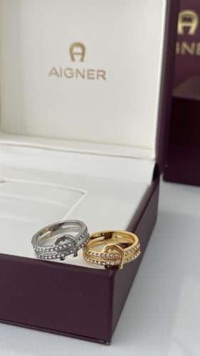 خاتم اقنر ذهبي او فضي