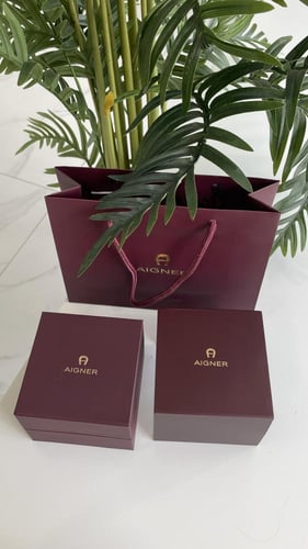 ساعه اقنر رجالي فضي مع ذهبي مع الملحقات