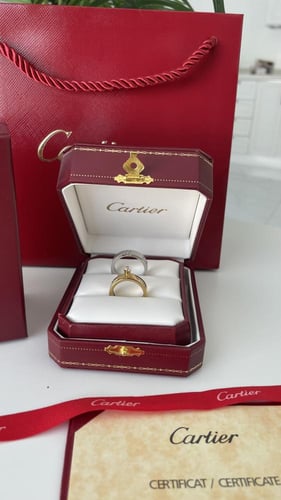 خاتم كبلز كارتير رجالي ونسائي مع ملحقاته
