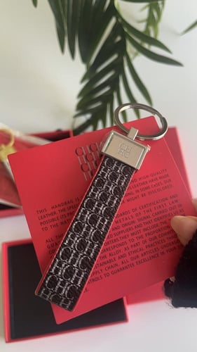 ميدالية مفاتيح اسود او ابيض كارولينا هيريرا مع علب...