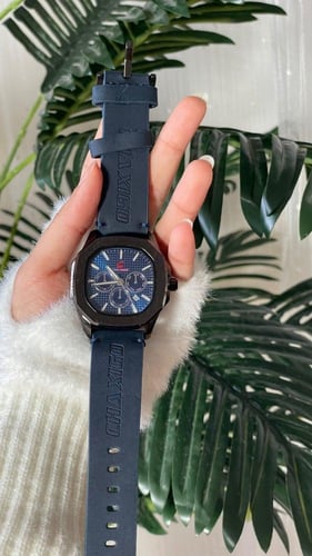 ساعة رجالي كحلي