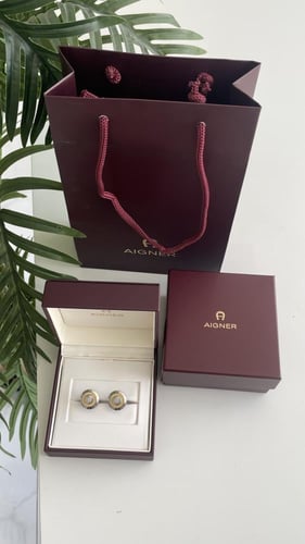 كبك اقنر فضي مع ذهبي مع الملحقات