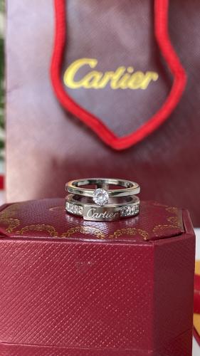 خاتم كارتير فضي
