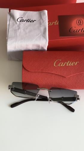 نظاره كارتير فضي مع اسود مع ملحقاتها
