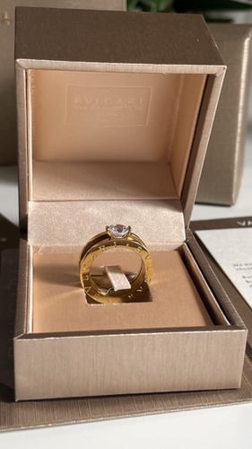 خاتم بولغري ذهبي