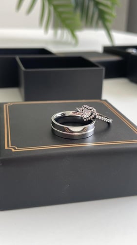 خواتم كبلز رجالي ونسائي فضي