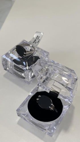 خاتم رجالي فضه 925