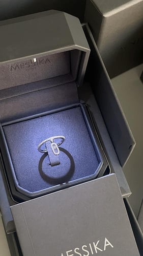 خاتم ميسيكا فضي