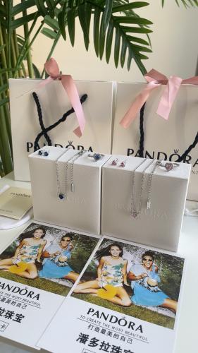 طقم سلسال حلق خاتم باندورا