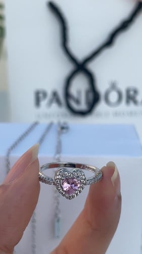 طقم سلسال حلق خاتم باندورا