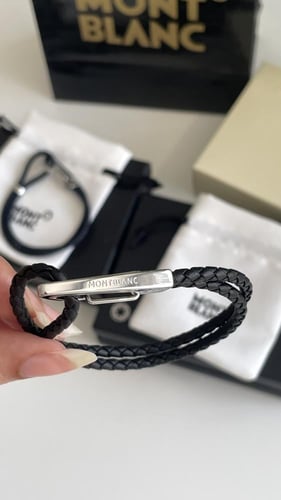 اسوره اسود او كحلي خيوط مونت بلانك مع ملحقات