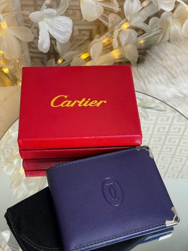 محفظه كارتير ازرق