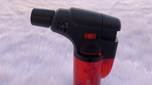 ولاعة فحم، الحبة بـ