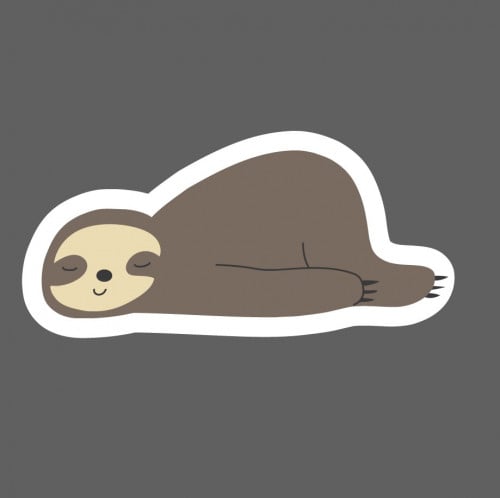 ملصق - الكسلان