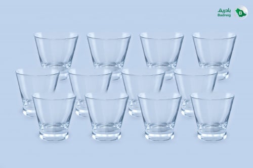 طقم كاسات قصيرة اركروك فرنسي 32سم 12 حبة