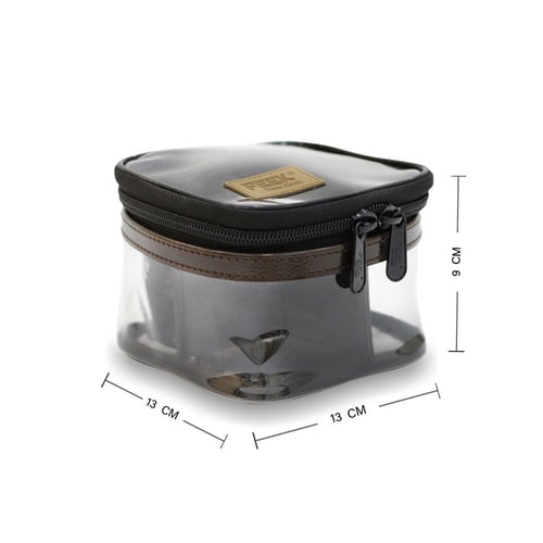 حافظة وذفة شفاف عودي