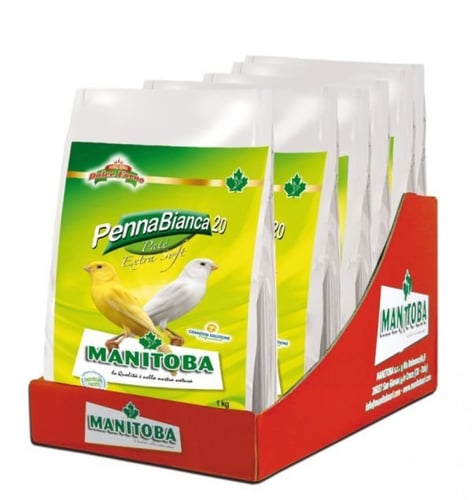 باتيه بالحبيبات لطيور الكناري الملونة Manitoba