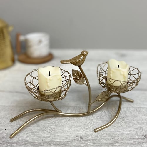 شمعدان غصن الشجرة