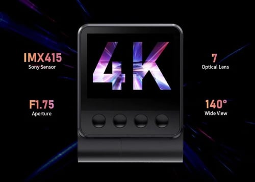 داش كام 4K DDPAI كاميرا Z50 امامي وخلفي - DDPAI Z5...