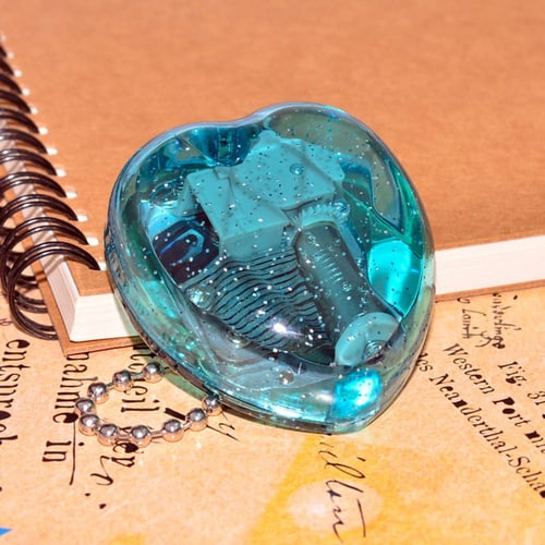 اكرليك موسيقا على شكل قلب ديناميكي