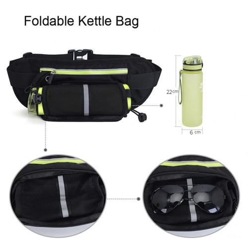 شنطة جري مقاومة للماء مع حزام عاكس