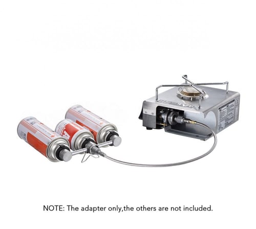 3 في 1 محول علبة غاز البوتان ثلاثي المنيوم مع قابس...