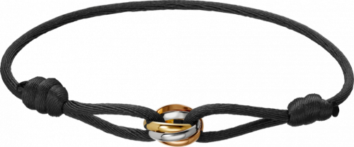 تسليم فوري Cartier Trinity Bracelet / Black