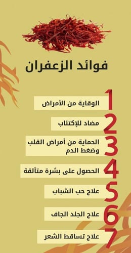 زعفران اسباني فاخر درجة أولى 2 جرام