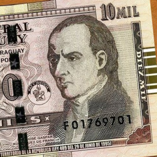 الباراغواي فئة 10000 غواراني أنسر