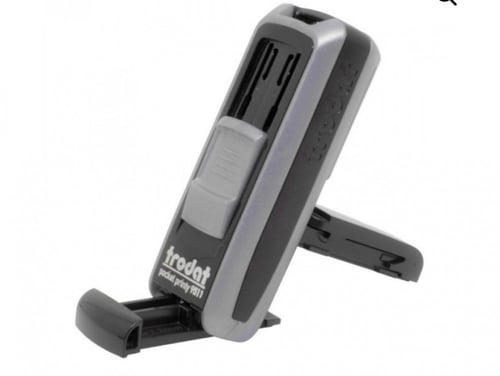 ختم جيب - أسود و فضي