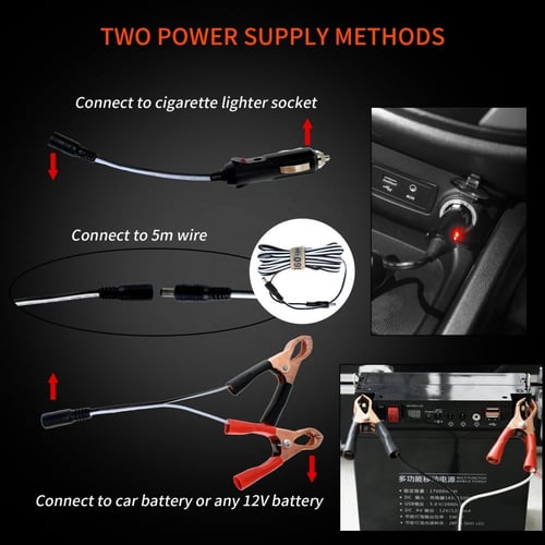 لمبة السنارة LED للتخييم | بقوة 100 وات