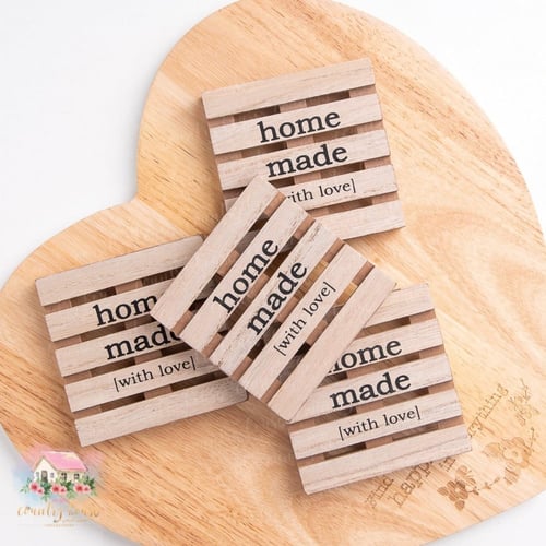 1078 كوستر خشبي home made