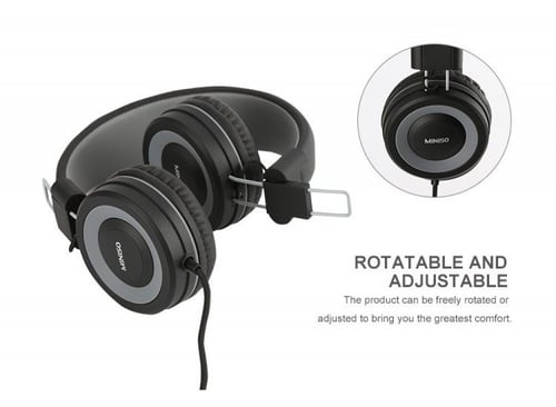 سماعة رأس سلكية قابلة للطي ( رمادي + اسود )