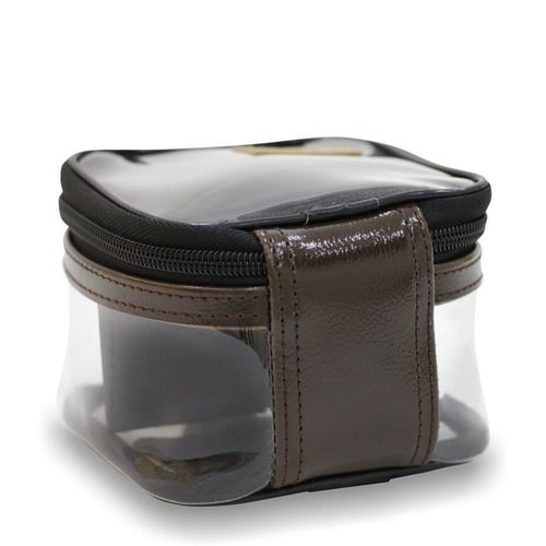 حافظة وذفة شفاف عودي