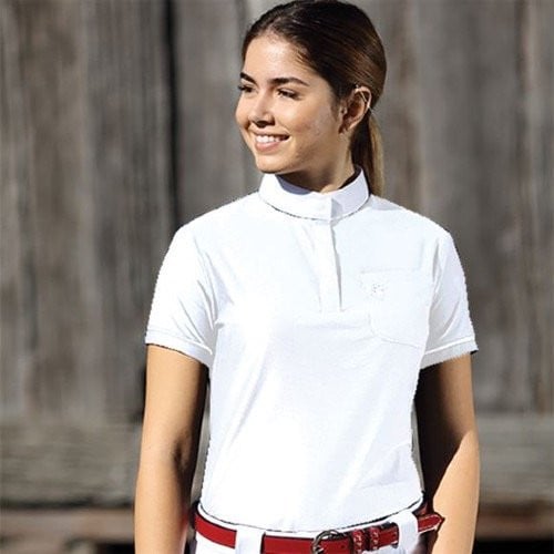 تي شيرت ابيض Huntington Equestrian