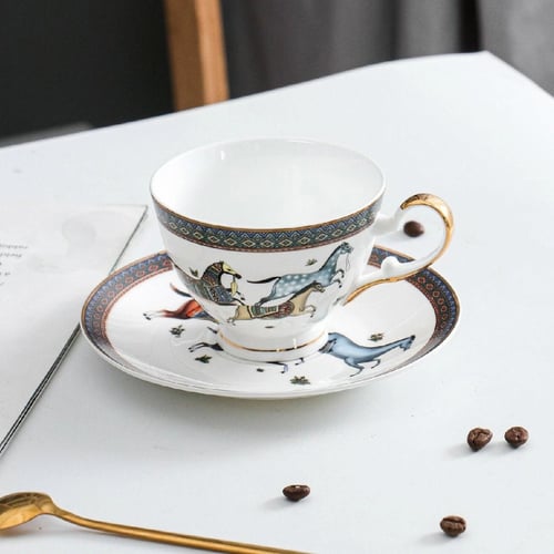 طقم 2 كوب شاي إنجليزي فيكتوري Alex