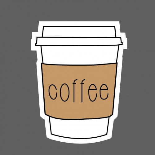 ملصق - قهوة