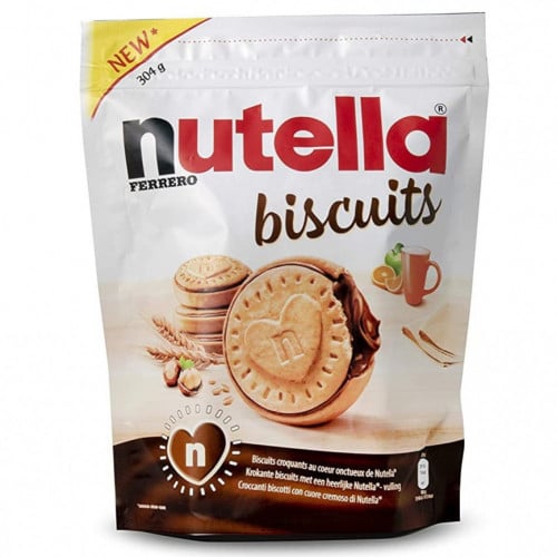 بسكويت محشو بالشوكولاتة نوتيلا 304g_ ايطاليا