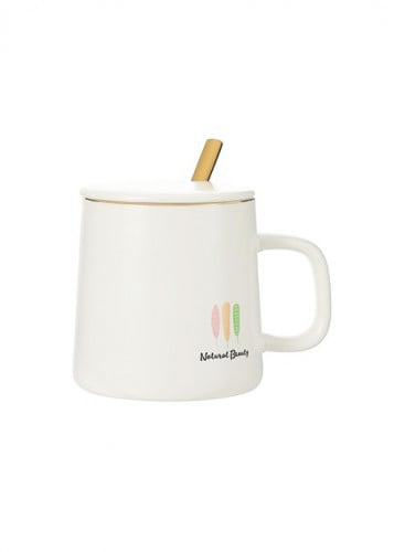 كوب سيراميك بسيط 370 مل