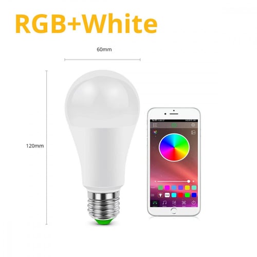 لمبة لد ار جي بي RGB بتقنية البلوتوث.