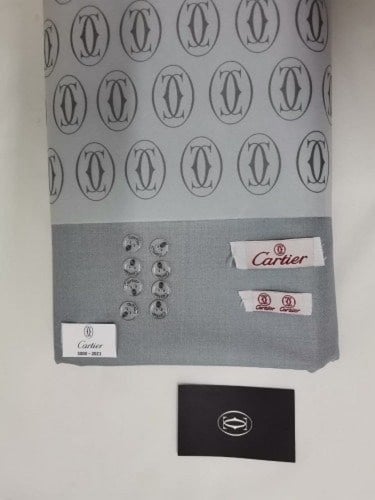 عرض خاص 3: 4قطع قماش كارتير صيفي لون رمادي+ لون بن...